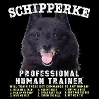 Schipperke Professional Human Trainer Cute Dog Wool Snapback Cap