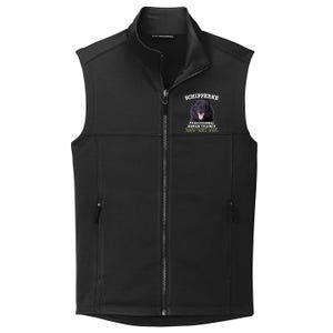 Schipperke Professional Human Trainer Cute Dog Collective Smooth Fleece Vest