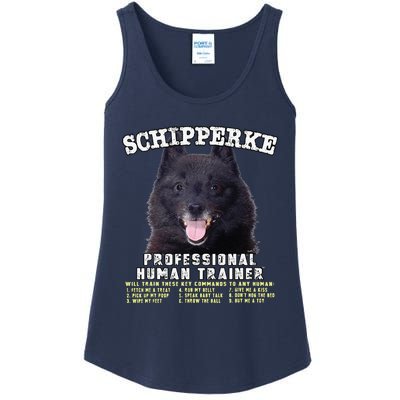 Schipperke Professional Human Trainer Cute Dog Ladies Essential Tank