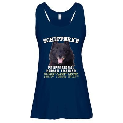 Schipperke Professional Human Trainer Cute Dog Ladies Essential Flowy Tank