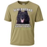 Schipperke Professional Human Trainer Cute Dog Cooling Performance Crew T-Shirt