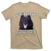 Schipperke Professional Human Trainer Cute Dog T-Shirt