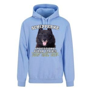 Schipperke Professional Human Trainer Cute Dog Unisex Surf Hoodie