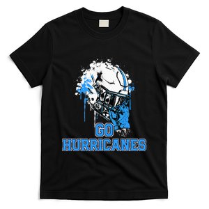 South Plaquemines Hurricanes Rising Helmet Go! T-Shirt