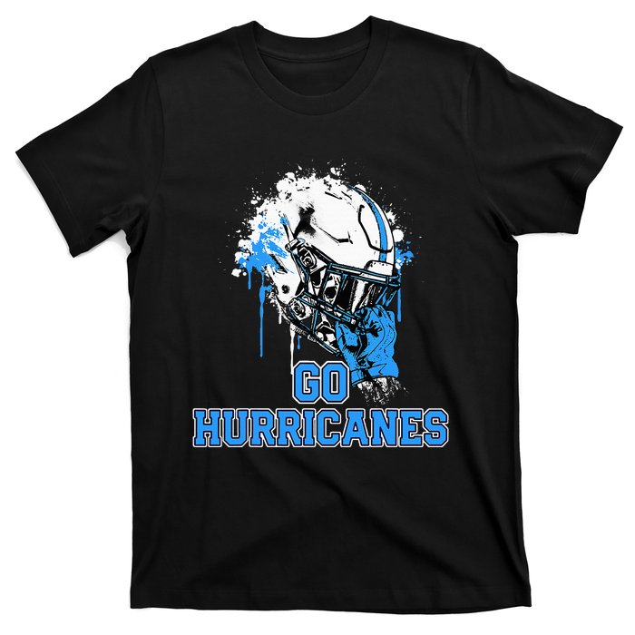 South Plaquemines Hurricanes Rising Helmet Go! T-Shirt