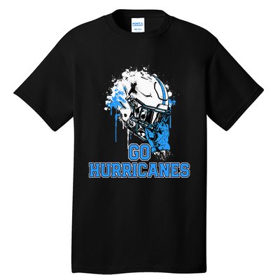 South Plaquemines Hurricanes Rising Helmet Go! Tall T-Shirt