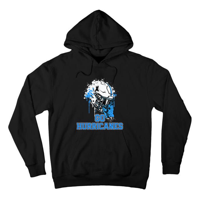 South Plaquemines Hurricanes Rising Helmet Go! Tall Hoodie