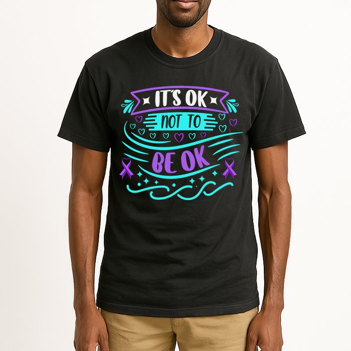 Suicide Prevention It's Ok Not To Be Ok Tall T-Shirt