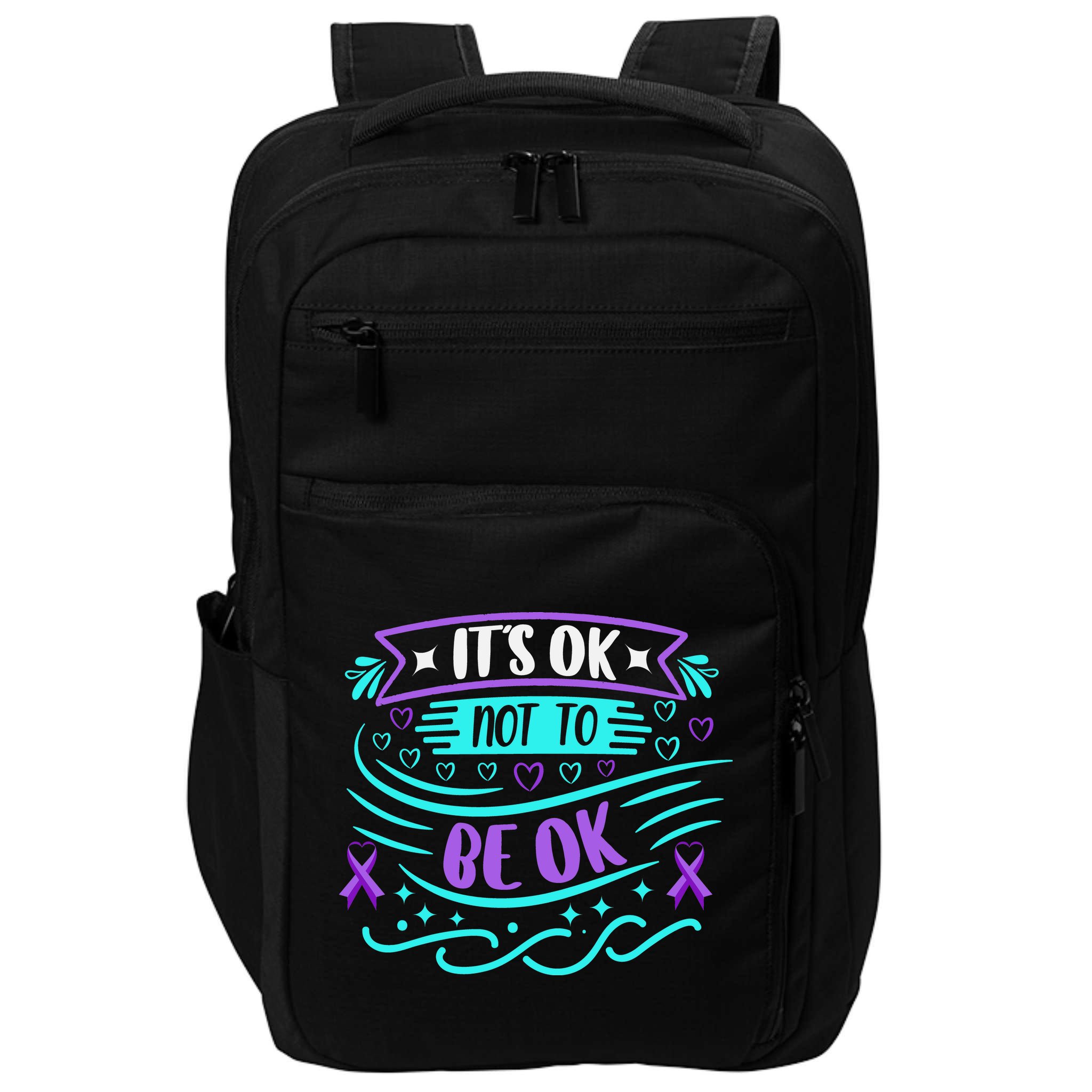 Suicide Prevention It's Ok Not To Be Ok Impact Tech Backpack