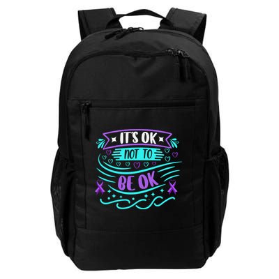 Suicide Prevention It's Ok Not To Be Ok Backpack