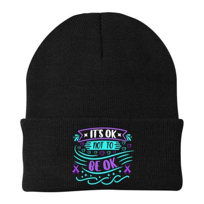 Suicide Prevention It's Ok Not To Be Ok Beanie