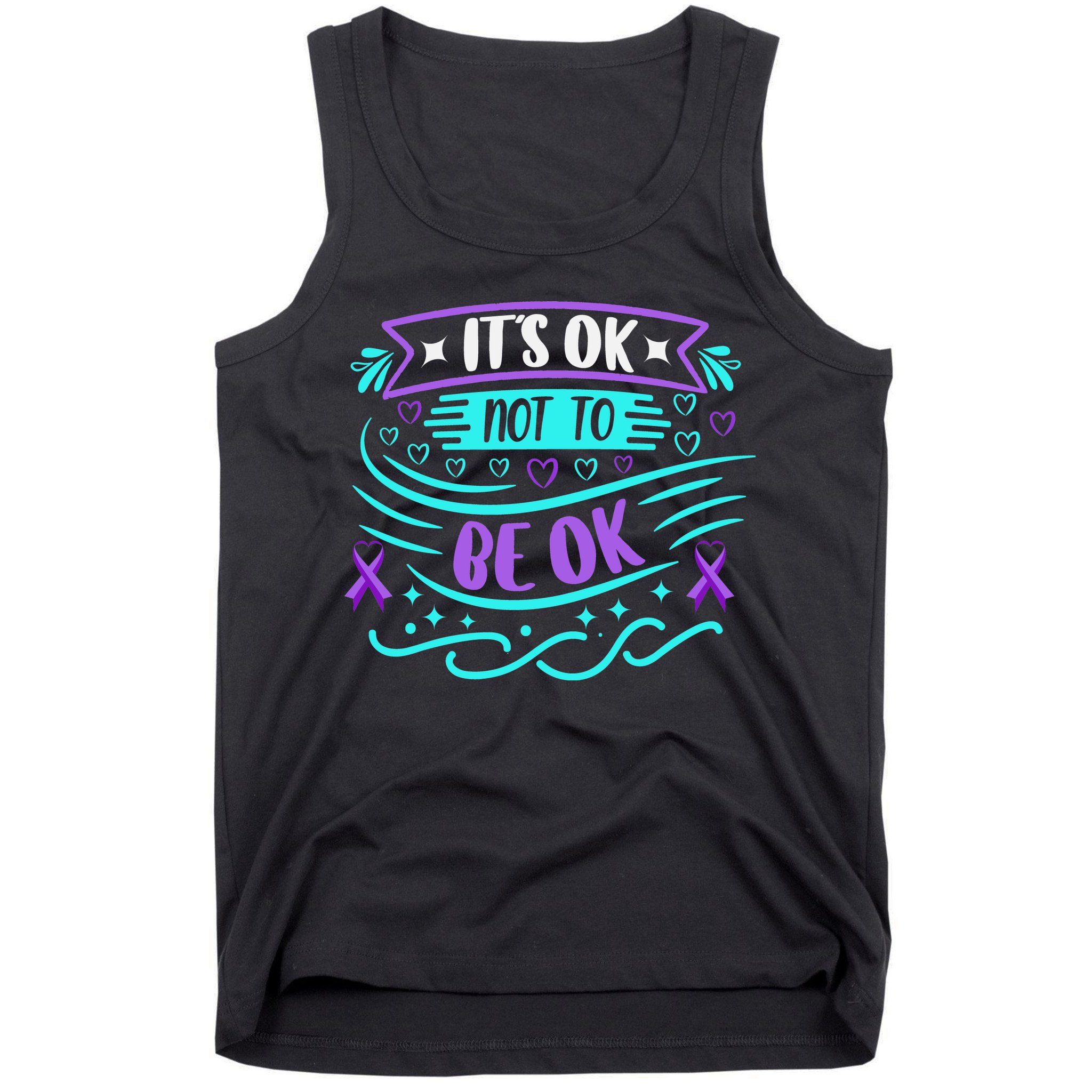 Suicide Prevention It's Ok Not To Be Ok Tank Top