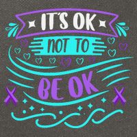 Suicide Prevention It's Ok Not To Be Ok Cotton Canvas Backpack