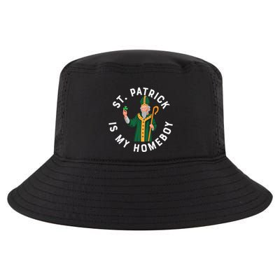 St Patrick Is My Homeboy St Patricks Day Cool Comfort Performance Bucket Hat