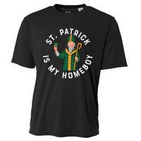 St Patrick Is My Homeboy St Patricks Day Cooling Performance Crew T-Shirt