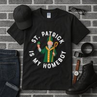 St Patrick Is My Homeboy St Patricks Day Tall T-Shirt