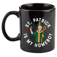 St Patrick Is My Homeboy St Patricks Day 11oz C Handle Ceramic Mug