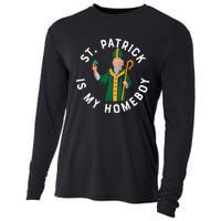 St Patrick Is My Homeboy St Patricks Day Cooling Performance Long Sleeve Crew