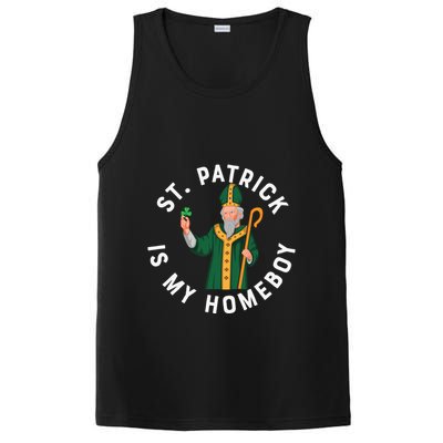St Patrick Is My Homeboy St Patricks Day PosiCharge Competitor Tank