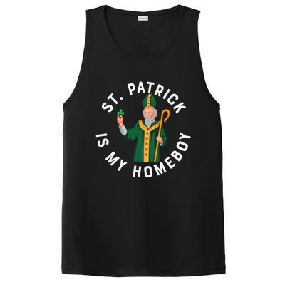 St Patrick Is My Homeboy St Patricks Day PosiCharge Competitor Tank