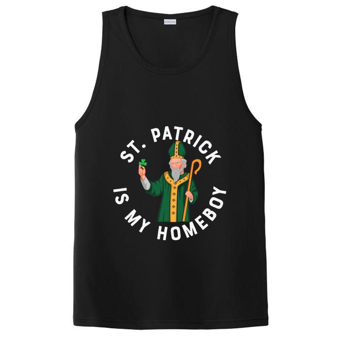 St Patrick Is My Homeboy St Patricks Day PosiCharge Competitor Tank