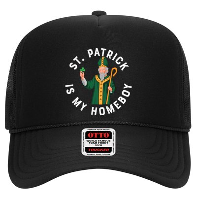 St Patrick Is My Homeboy St Patricks Day Trucker Hat