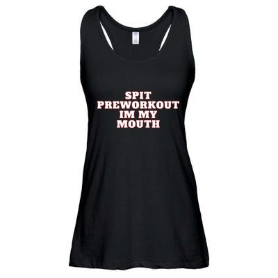 Spit Preworkout Im My Mouth Ladies Essential Flowy Tank