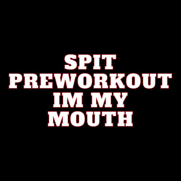 Spit Preworkout Im My Mouth Wool Snapback Cap