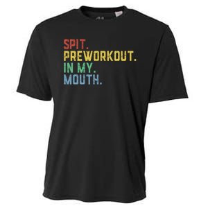 Spit Preworkout In My Mouth Cooling Performance Crew T-Shirt