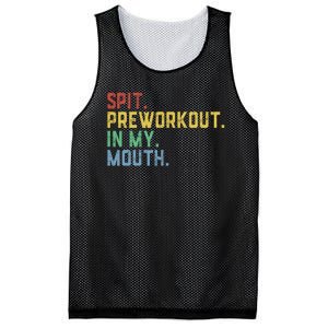 Spit Preworkout In My Mouth Mesh Reversible Basketball Jersey Tank