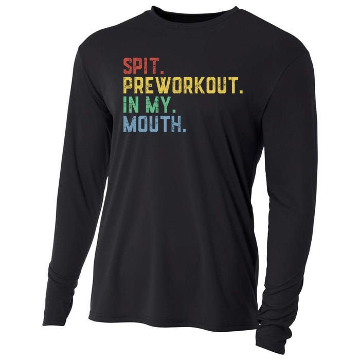 Spit Preworkout In My Mouth Cooling Performance Long Sleeve Crew