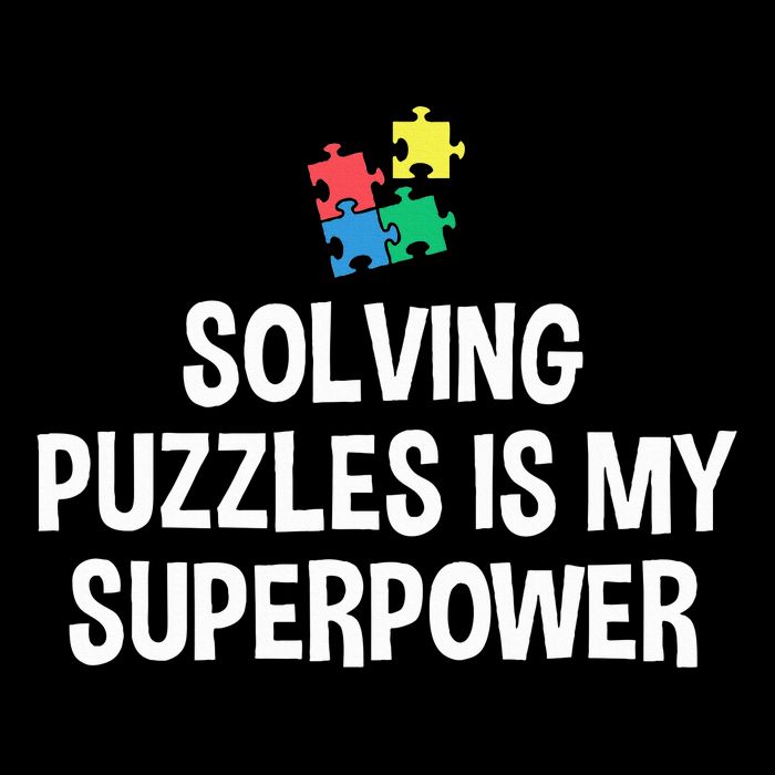 Solving Puzzles Is My Superpower Puzzle Lover Jigsaw Puzzle Button