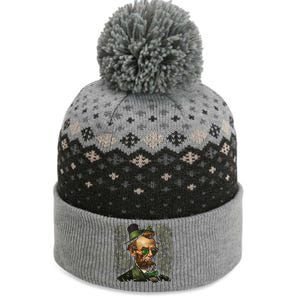 St. Patrick Irish Abraham Lincoln The Baniff Cuffed Pom Beanie