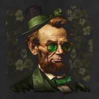 St. Patrick Irish Abraham Lincoln Cool Comfort Performance Bucket Hat