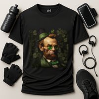 St. Patrick Irish Abraham Lincoln Cooling Performance Crew T-Shirt
