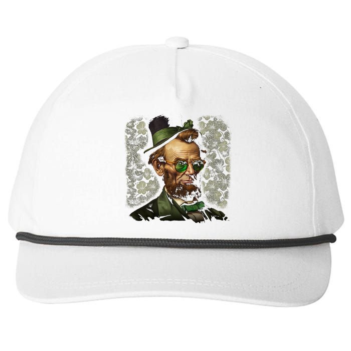 St. Patrick Irish Abraham Lincoln Snapback Five-Panel Rope Hat