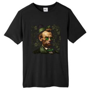 St. Patrick Irish Abraham Lincoln Tall Fusion ChromaSoft Performance T-Shirt