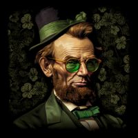 St. Patrick Irish Abraham Lincoln 16 in Basic Backpack