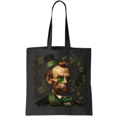 St. Patrick Irish Abraham Lincoln Tote Bag