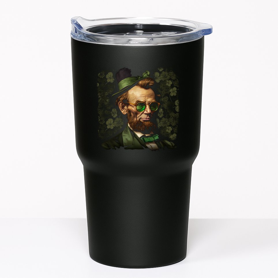 St. Patrick Irish Abraham Lincoln Tumbler