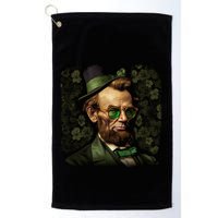 St. Patrick Irish Abraham Lincoln Golf Towel