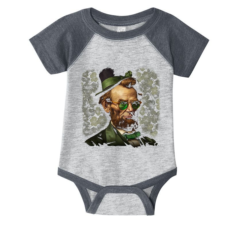 St. Patrick Irish Abraham Lincoln Infant Baby Jersey Bodysuit