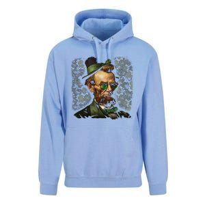 St. Patrick Irish Abraham Lincoln Unisex Surf Hoodie