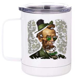 St. Patrick Irish Abraham Lincoln 12 oz Stainless Steel Tumbler Cup