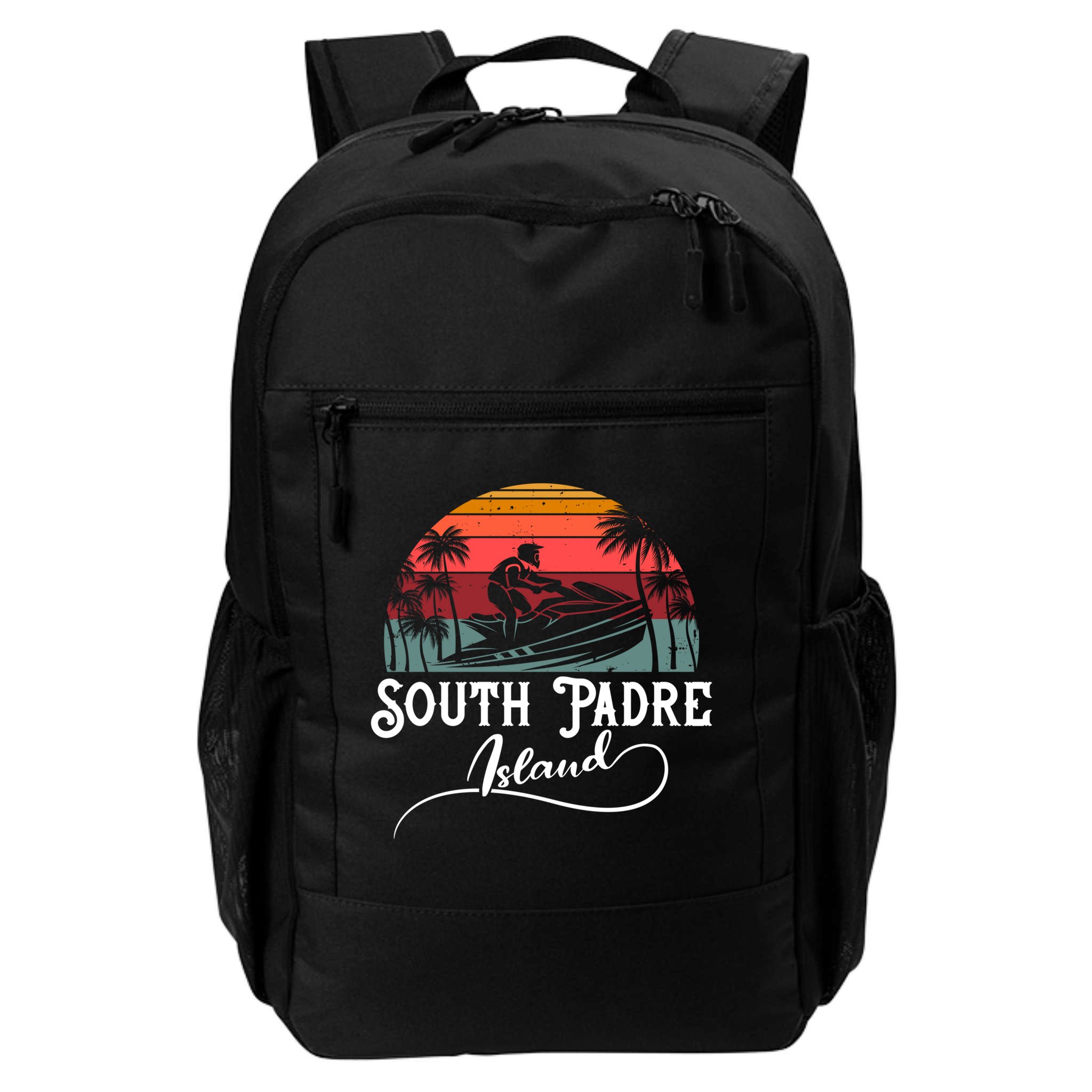South Padre Island Jet Ski Lover Meaningful Gift Backpack