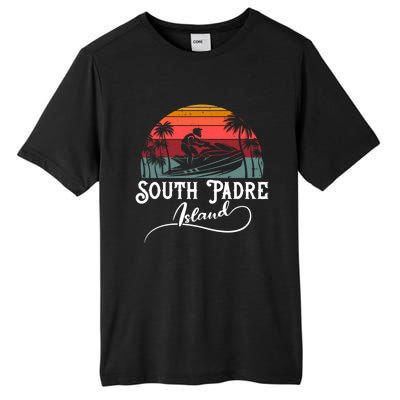 South Padre Island Jet Ski Lover Meaningful Gift Tall Fusion ChromaSoft Performance T-Shirt