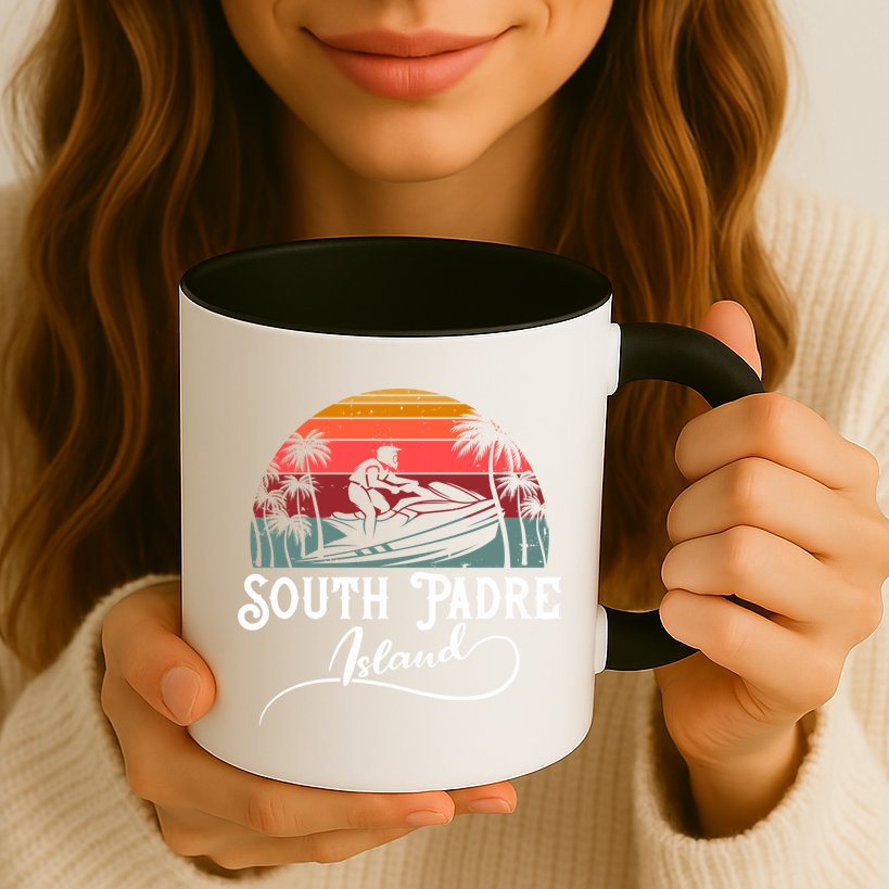 South Padre Island Jet Ski Lover Meaningful Gift Mug