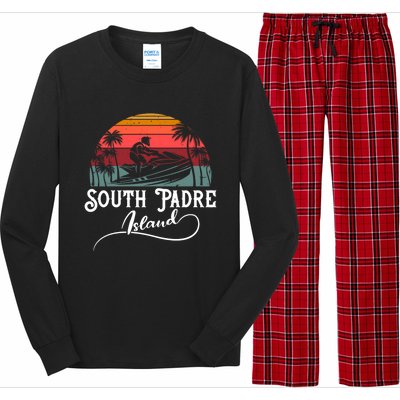 South Padre Island Jet Ski Lover Meaningful Gift Long Sleeve Pajama Set