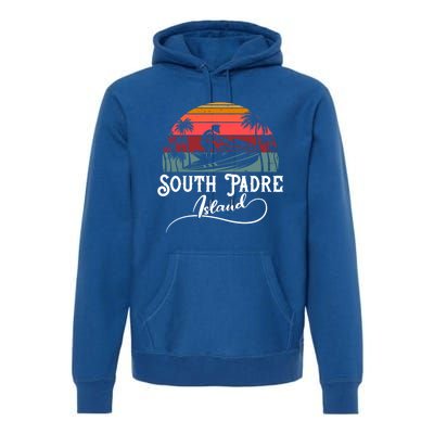 South Padre Island Jet Ski Lover Meaningful Gift Premium Hoodie