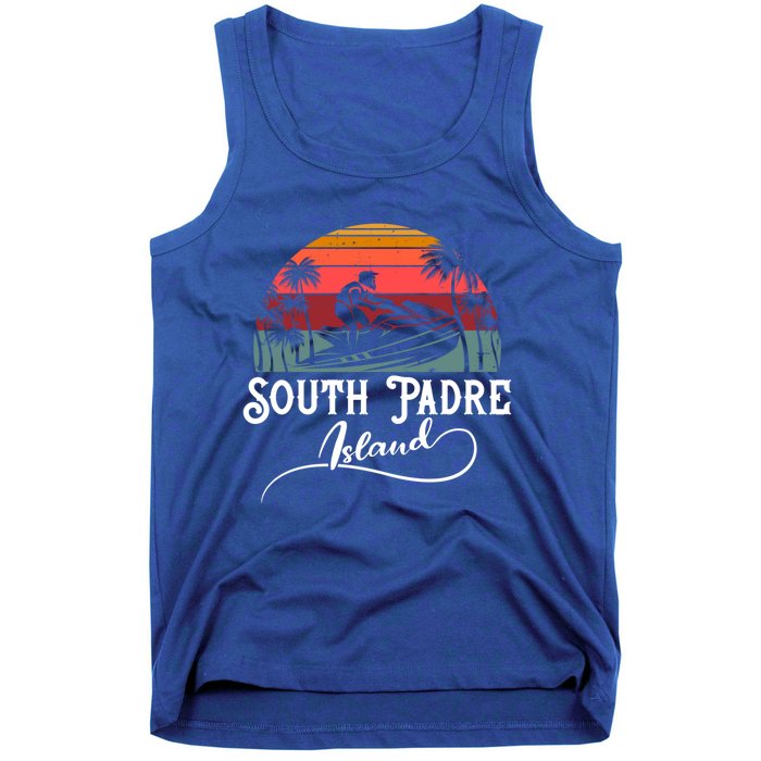 South Padre Island Jet Ski Lover Meaningful Gift Tank Top